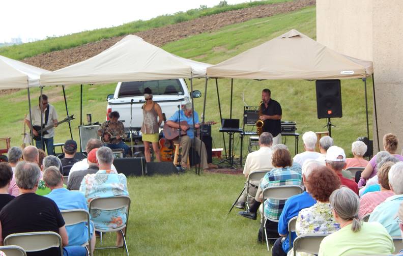 Big Blue Sky at Neal Smith NWR Summer on the Prairie
